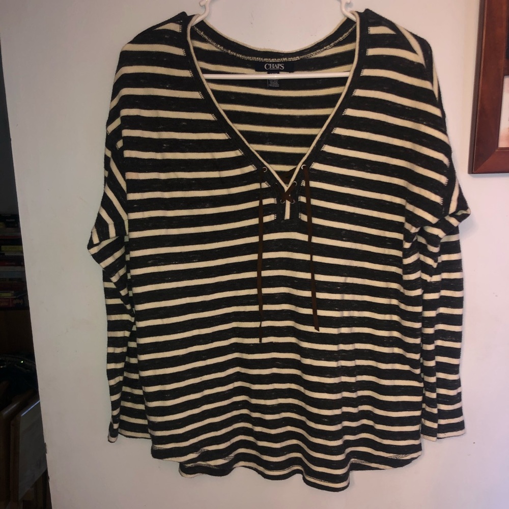 Chaps Striped Top